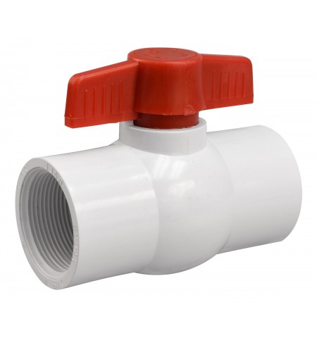 Кран ПВЦ сферичен 2"ж.