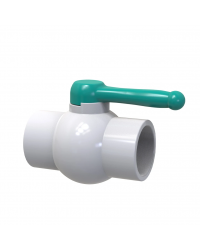 Кран ПВЦ сферичен 2 1/2"ж.